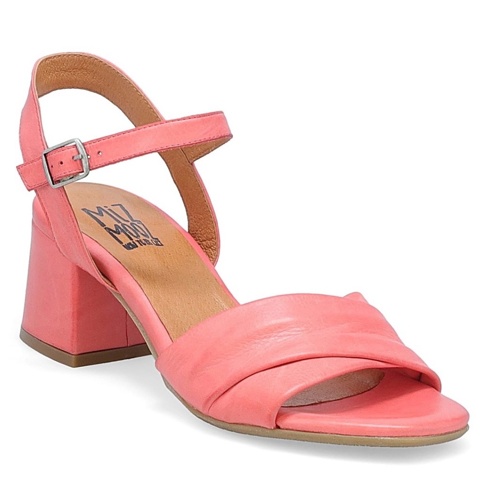 NEW! Miz Mooz Bela Leather Sandal Sz 37 in color Azalea
